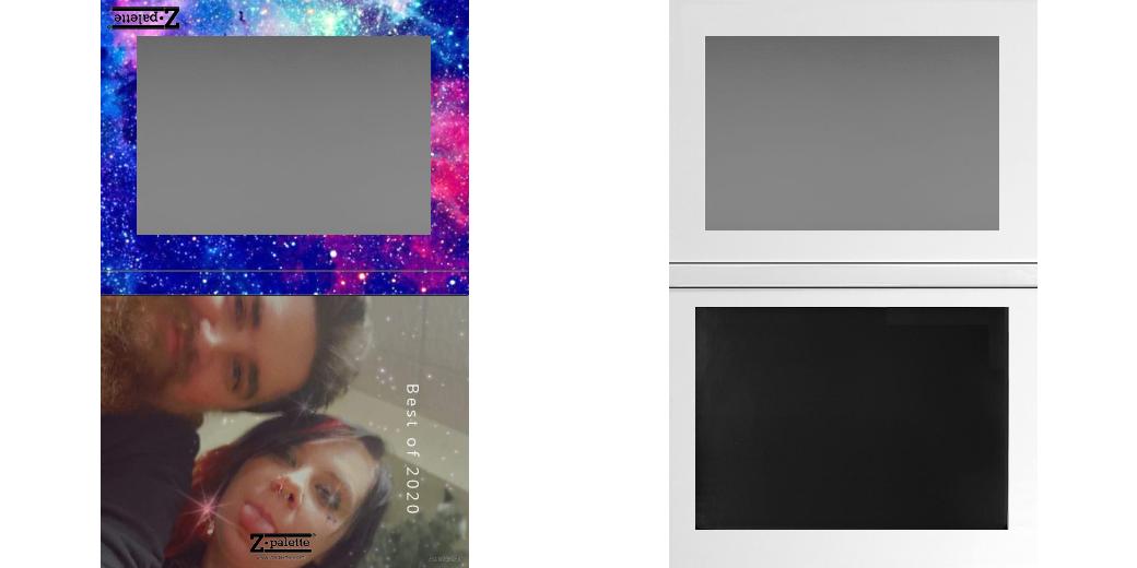 Custom Extra Large Z Palette - Magnetic Makeup Palette for Eyeshadows & Blush - Perfect for Professional Makeup Artists & Travel
