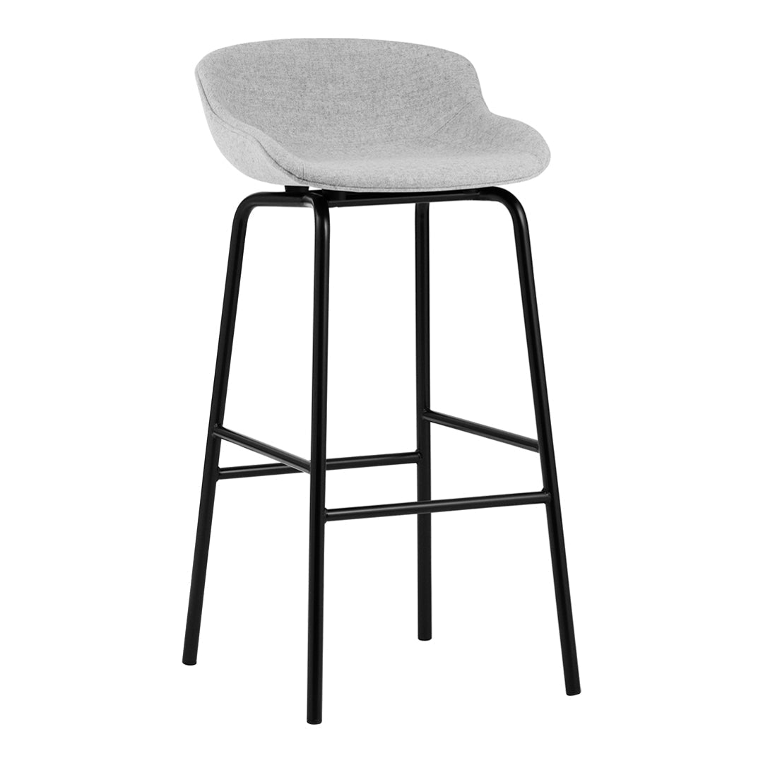 Premium Hyg Bar/Counter Stool - Fully Upholstered Modern Bar Stool with Comfortable Seat - Perfect for Kitchen Island, Home Bar & Restaurant Use