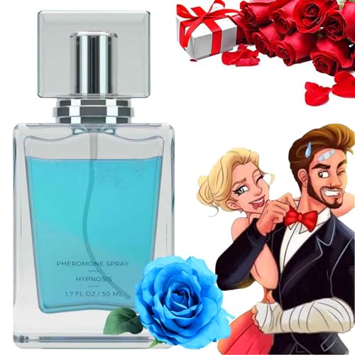 Best Pheromone Cologne for Men - Long Lasting Fragrance with Attractant, Blue Scent for Confidence & Attraction - Perfect for Dates, Night Out & Special Occasions