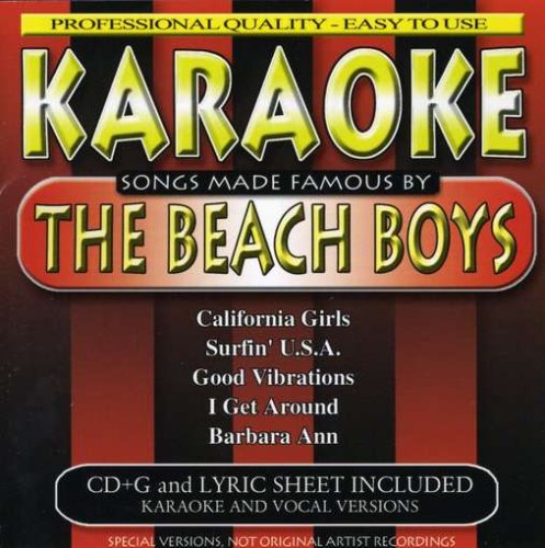 Best Karaoke Songs Made Famous By The Beach Boys - Fun Party & Family Sing-Along Music