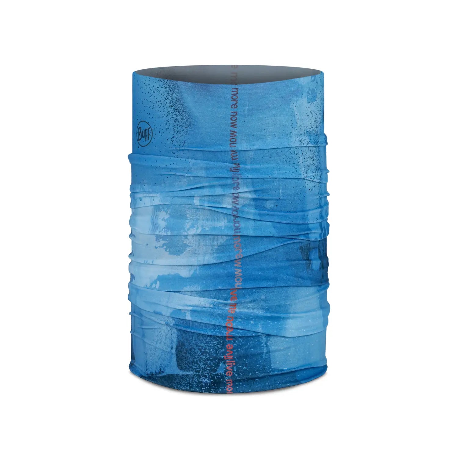 Buff Original EcoStretch Neck Gaiter - Tide Blue - UV Protection & Moisture Wicking for Hiking, Running, Cycling & Outdoor Activities