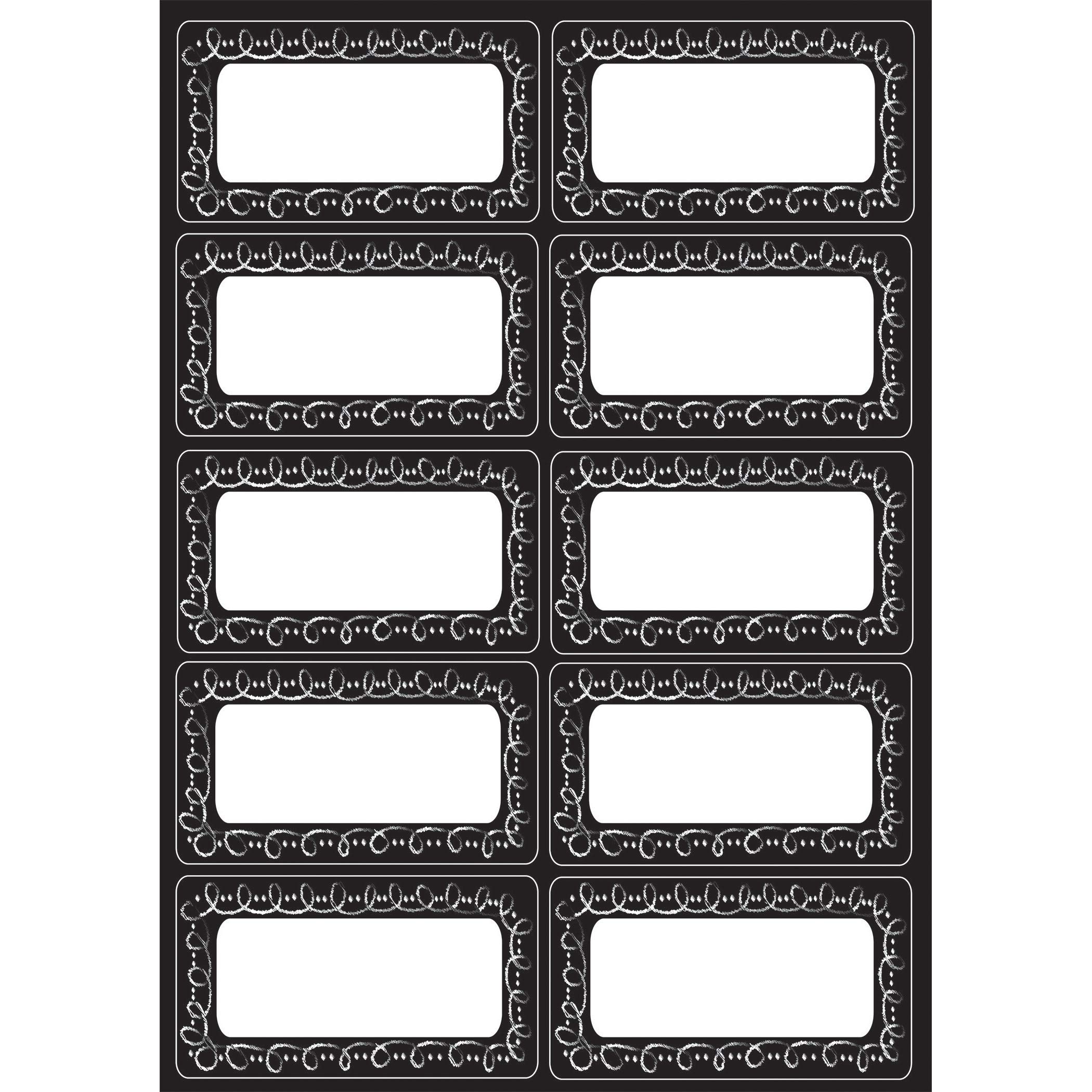 Ashley Productions Chalk Dotted Loops Die-Cut Magnets - Colorful Classroom Decor, Fridge Organization & Office Whiteboard Accessories