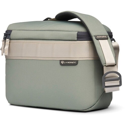 Nomatic LUMA Camera Sling Bag 12L - Waterproof & Lightweight DSLR Camera Backpack for Photographers (Sage Green) - Perfect for Travel, Hiking & Outdoor Photography