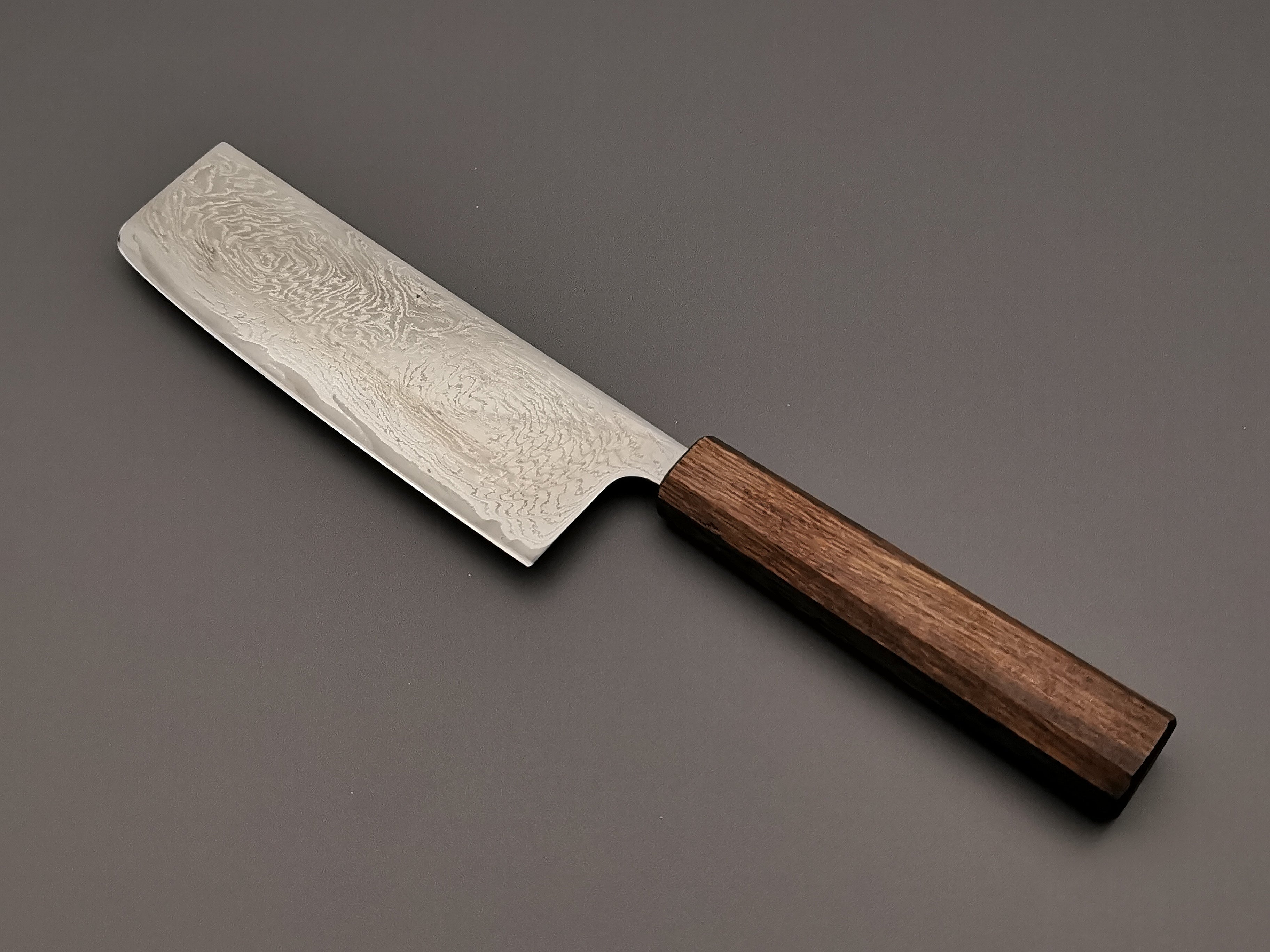 Premium Haruyuki Zanpa Nakiri Japanese Vegetable Knife - High Carbon Steel Blade for Precise Chopping, Slicing & Dicing - Perfect for Home Chefs & Professional Kitchens