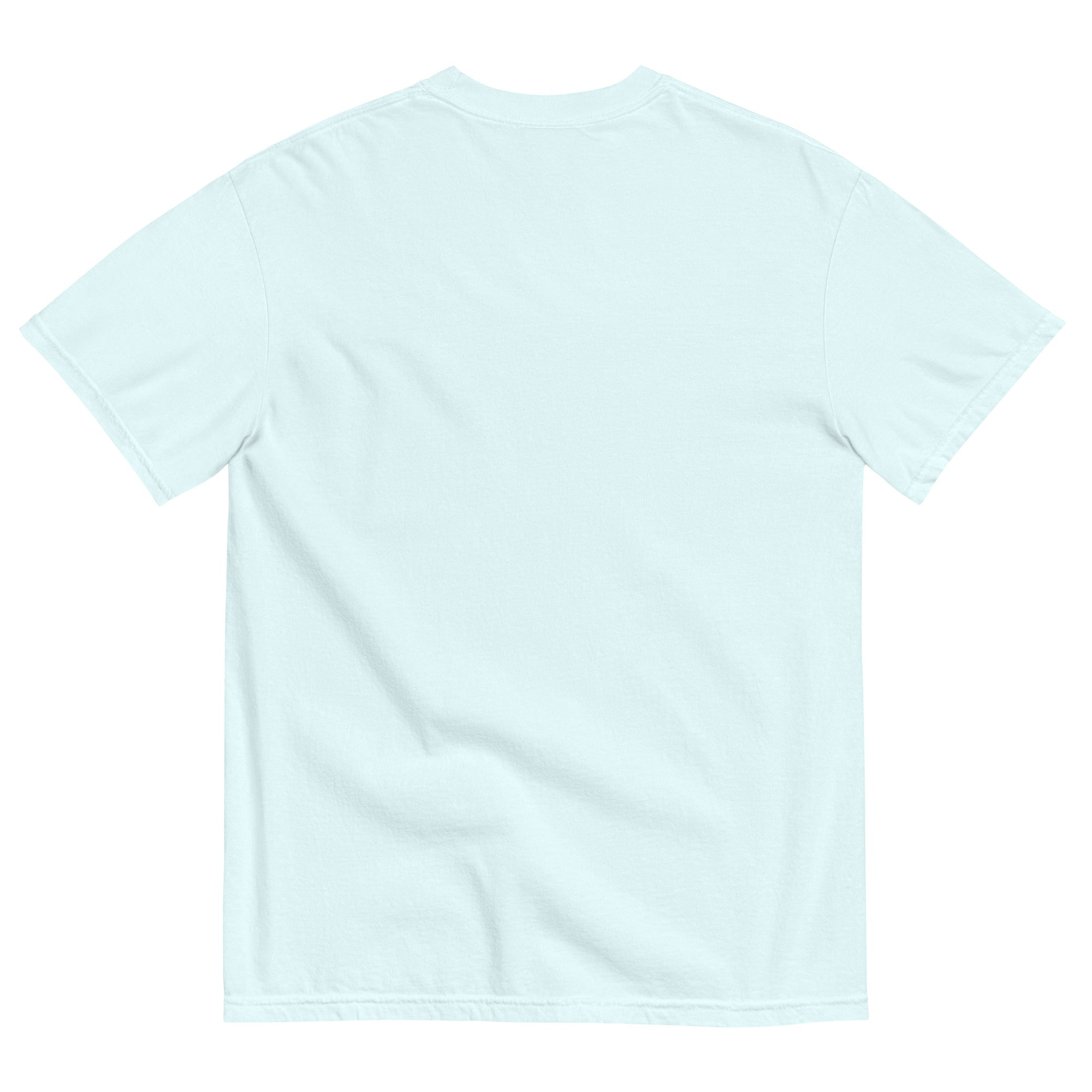 East Co. Grackles Garment Dyed T-Shirt for Men - Vintage Washed Cotton Tee - Casual Streetwear for Everyday Wear & Urban Outfits