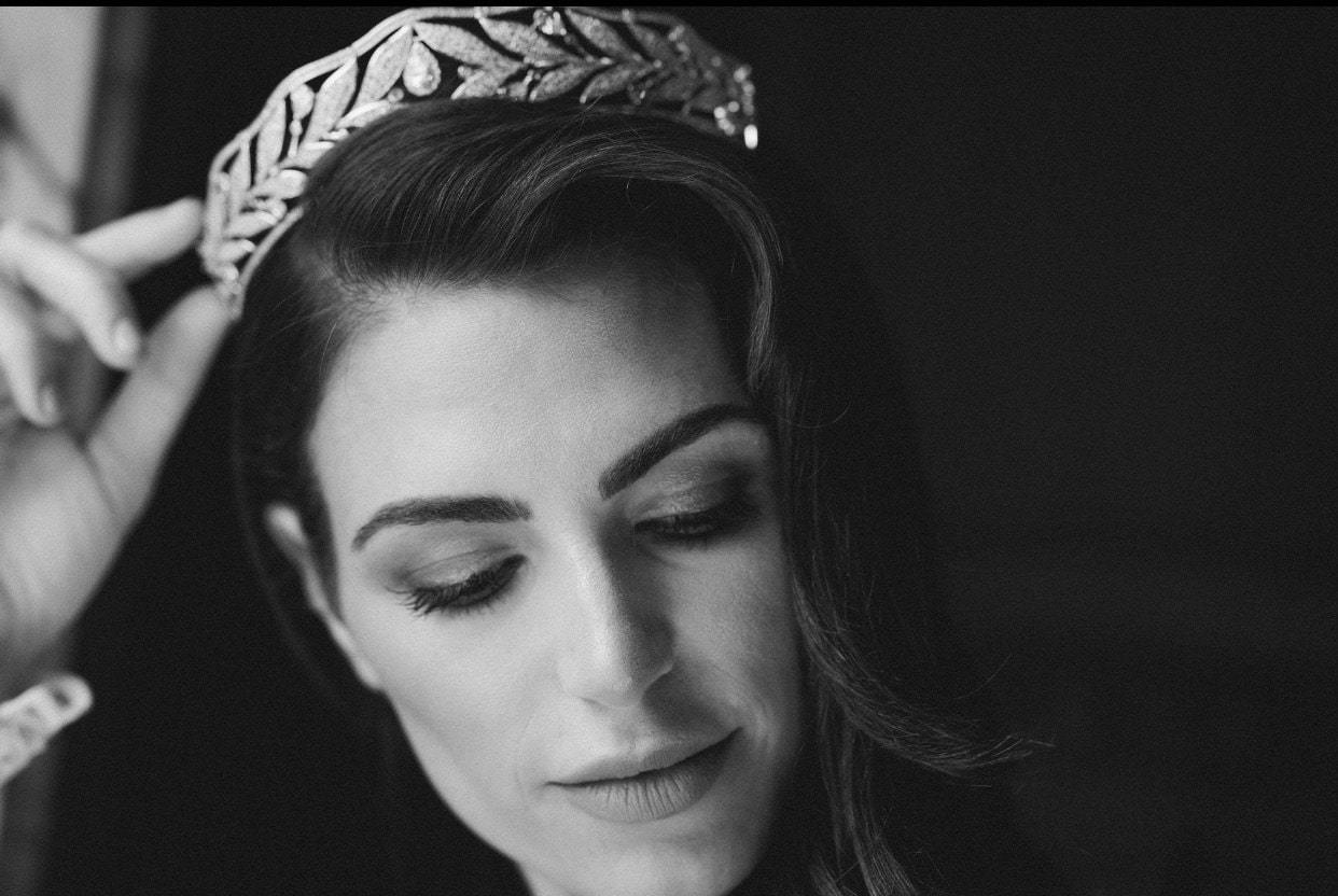 LILIAN Bandeau Tiara - Elegant Rhinestone Headband for Women, Bridal Hair Accessories, Wedding Crown, Prom & Party Headpiece | Perfect for Brides, Prom Queens, and Special Occasions