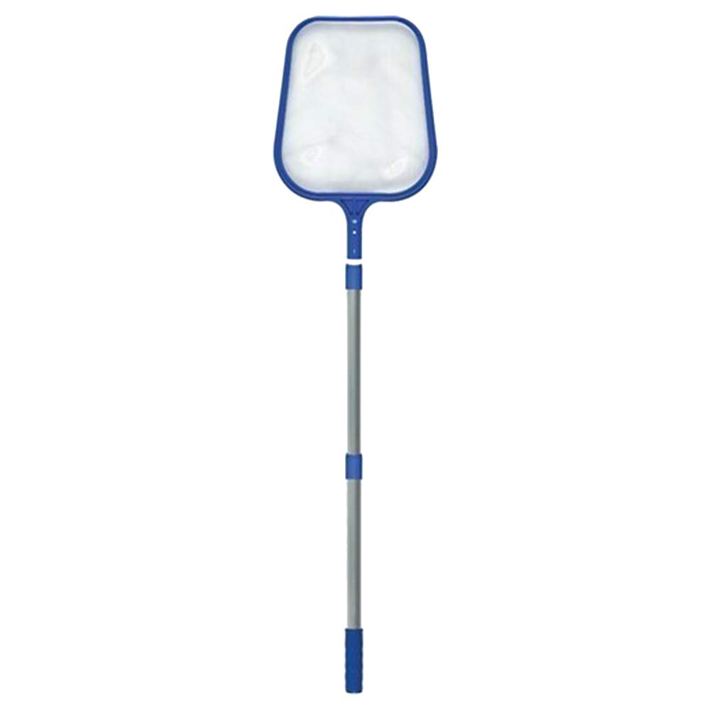 Lixada Heavy Duty Swimming Pool Cleaning Net - Fine Mesh Skimmer with Telescopic Aluminum Pole for Quick Pond & Pool Cleaning - Ideal for Leaves, Debris, and Small Particles Removal