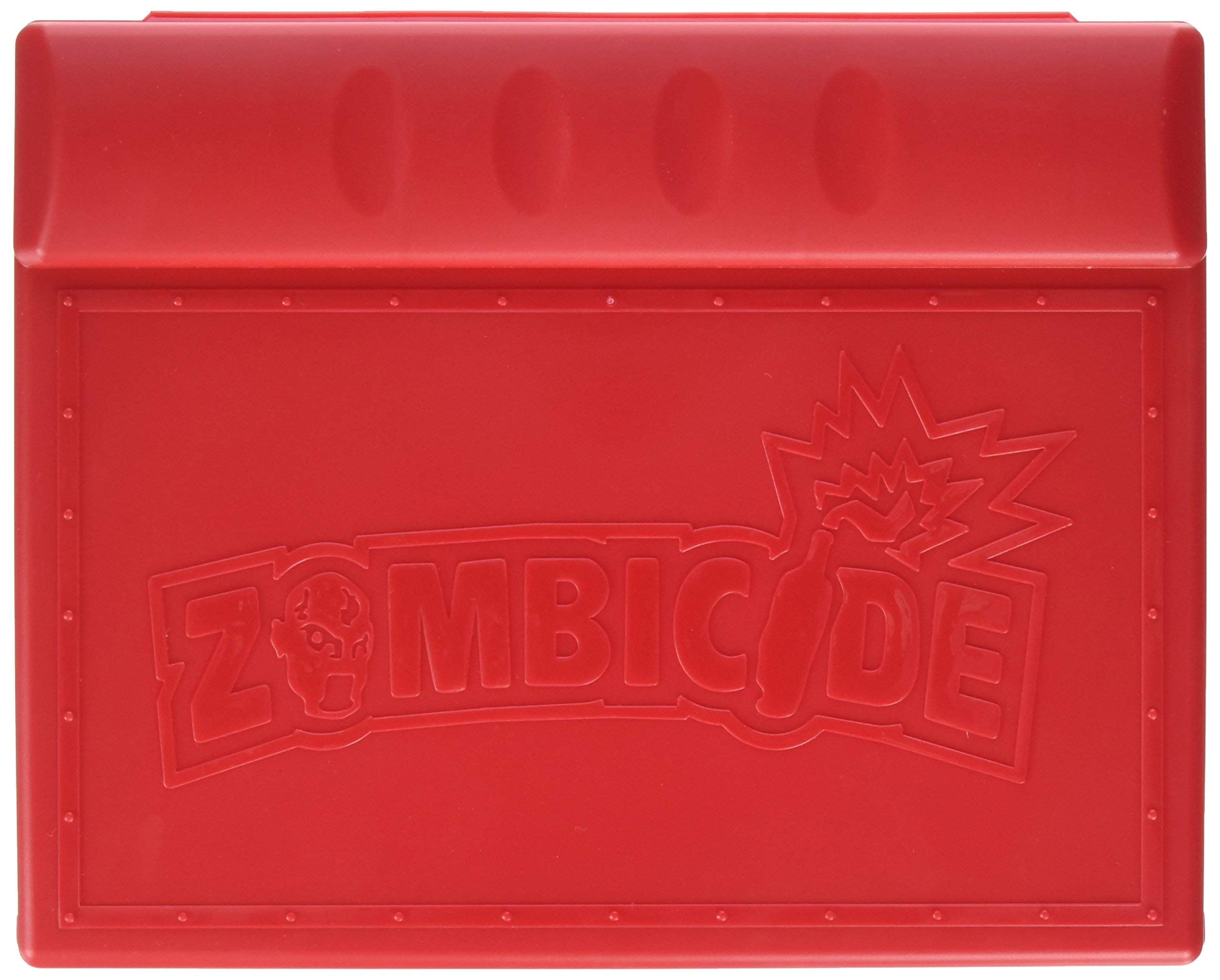 Zombicide Red Storage Box Board Game - Organize & Protect Your Game Pieces - Perfect for Game Nights & Collectors