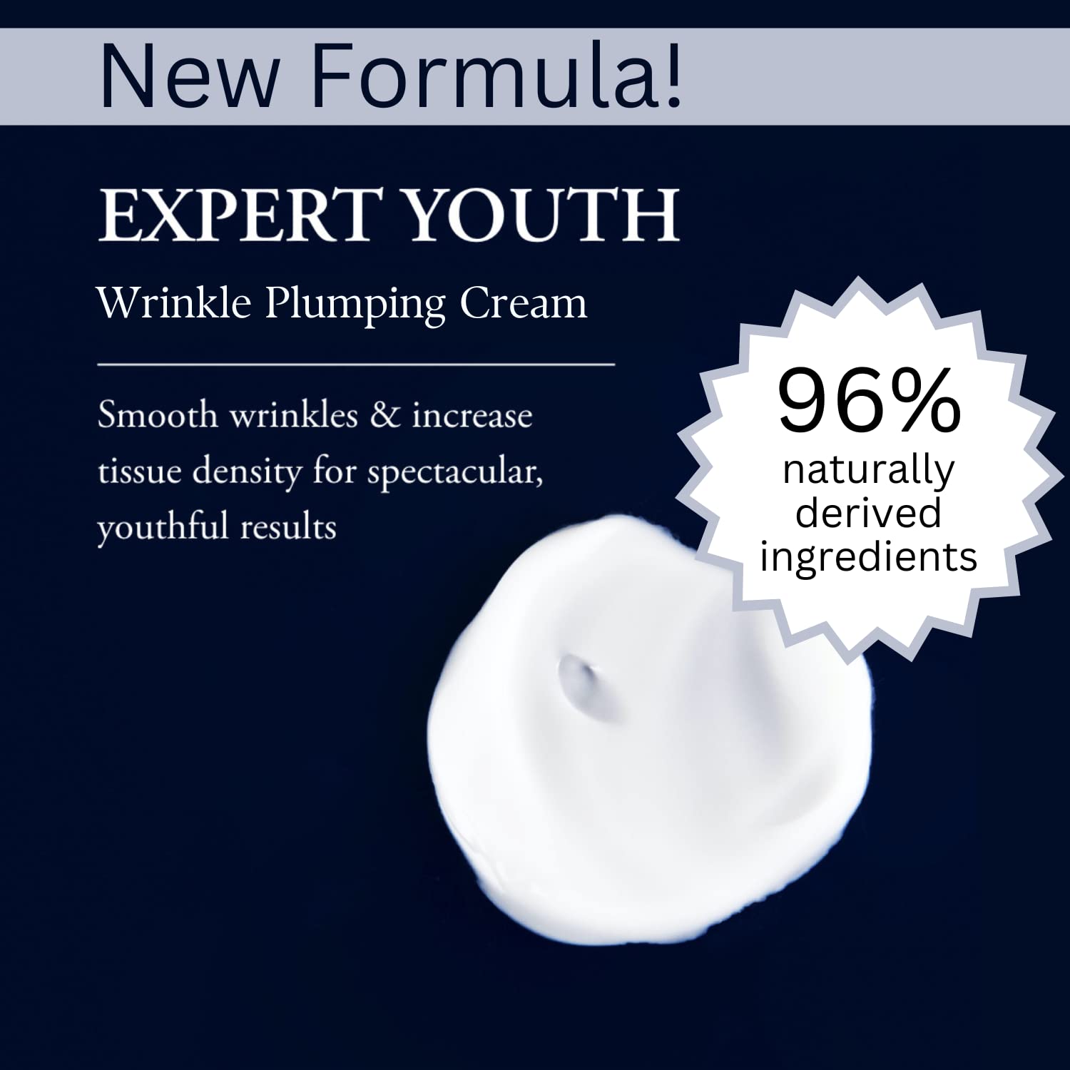 Phytomer Expert Youth Wrinkle Plumping Face Cream - Hydrating Anti-Aging Moisturizer for Smooth Skin Renewal | 96% Natural Ingredients | 50ml | Perfect for Daily Skincare Routine & Nighttime Use