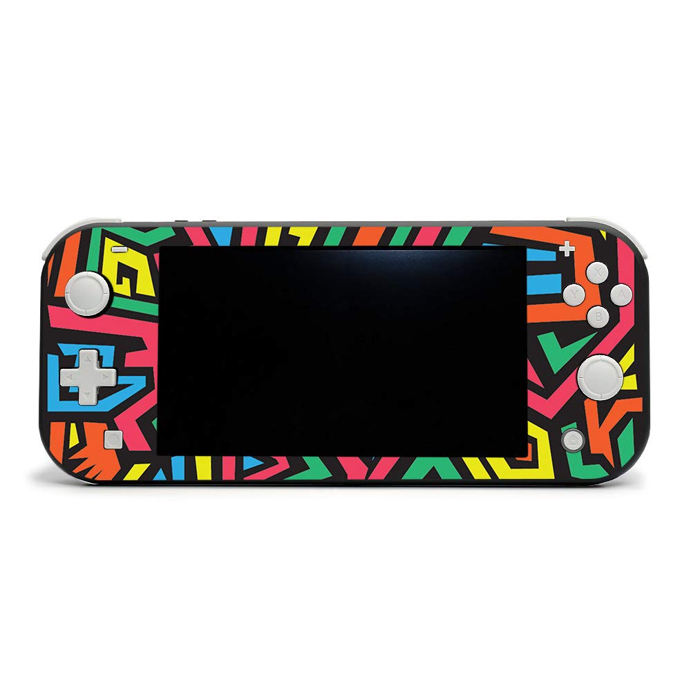 MightySkins Protective Vinyl Decal Wrap Cover for Nintendo Switch Lite - Hyper Design | Durable, Customizable Skin | Easy to Apply & Remove | Made in USA | Perfect for Gaming, Travel & Personalization
