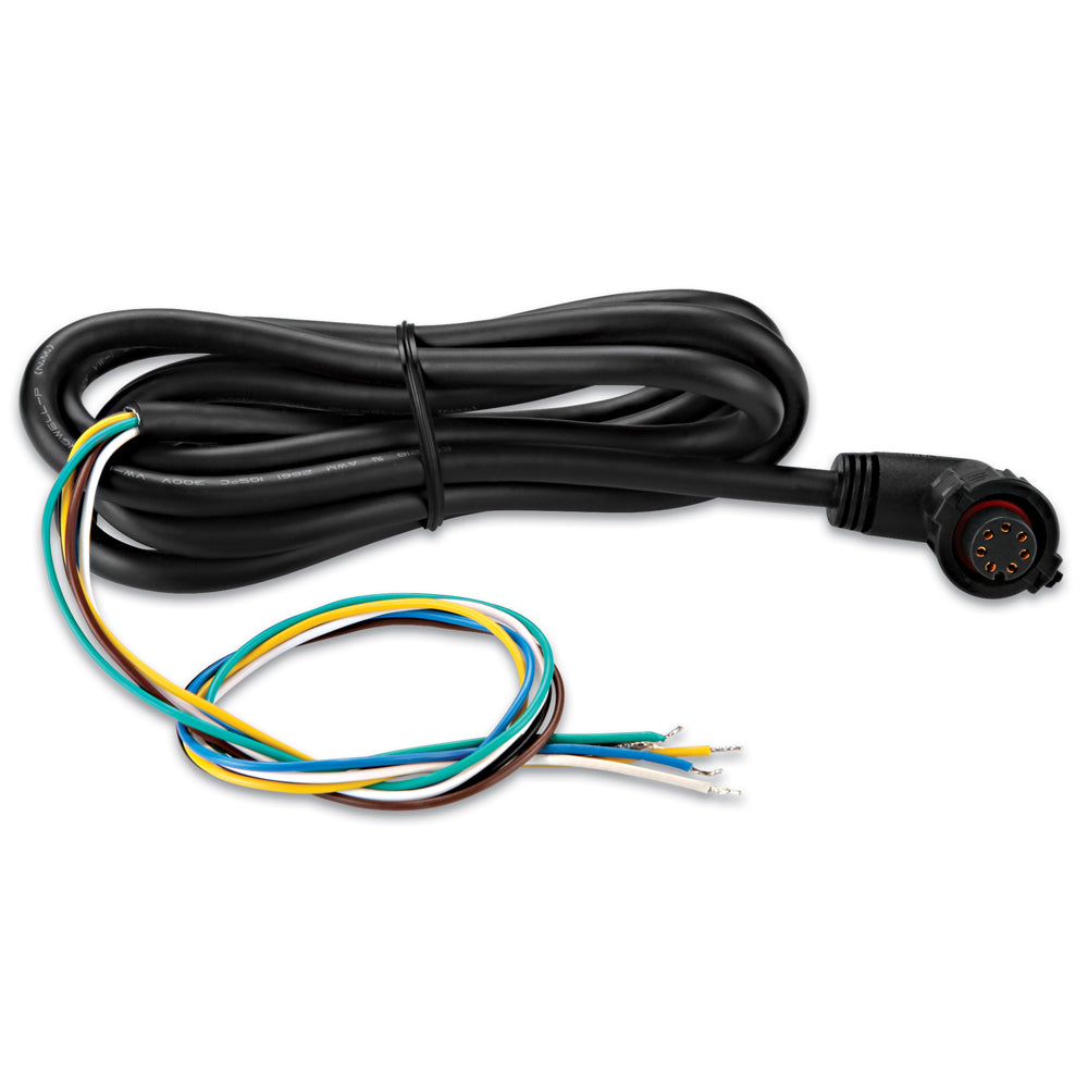 Garmin 7 Pin Power and Data Cable with 90 Degree Connector - Perfect for Marine GPS, Fish Finders, and Chartplotters