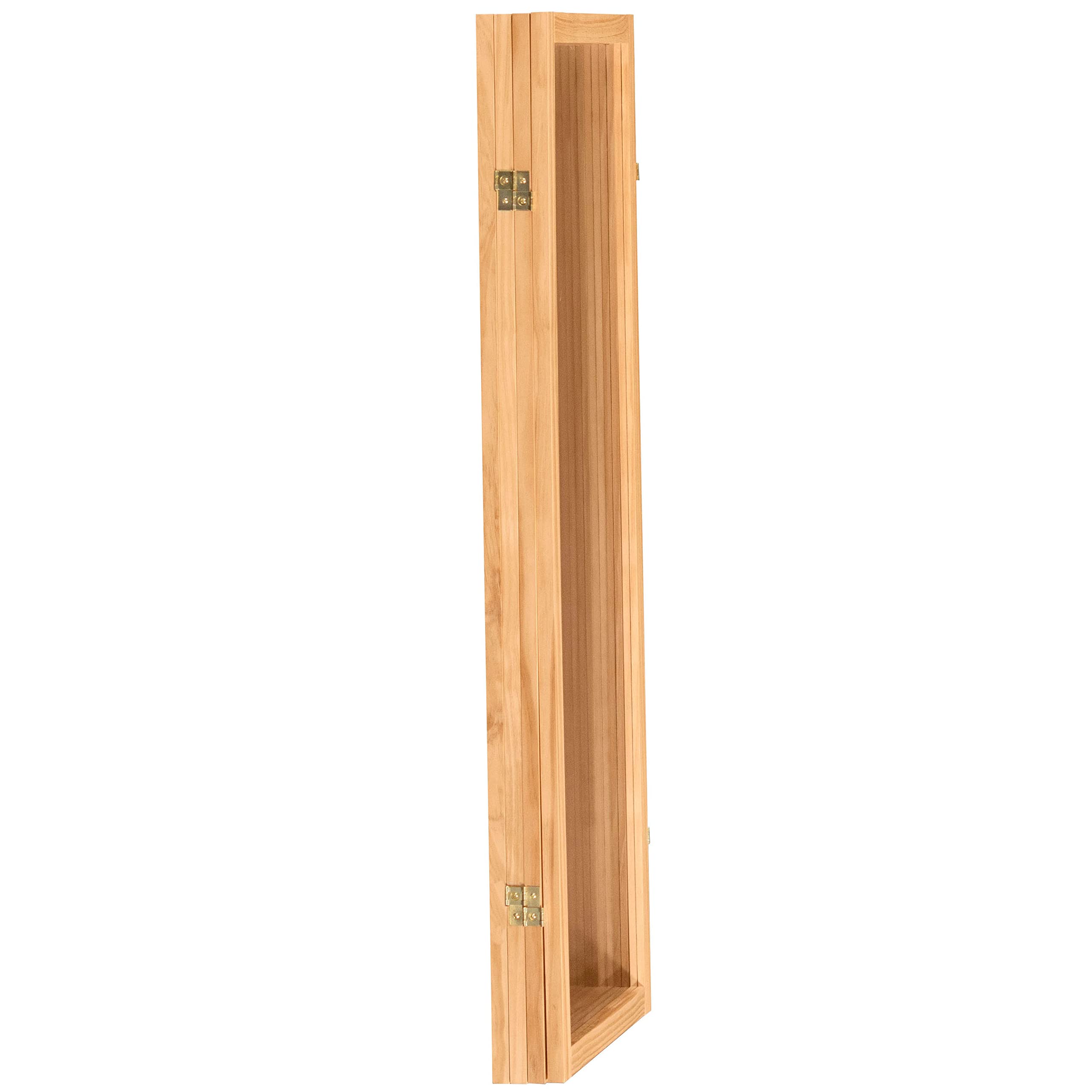 4 ft. Short Clear Plastic Partition - 4 Panel Room Divider for Office, Restaurant & Home Privacy Screens - Lightweight & Durable Acrylic Divider for Social Distancing & Space Separation