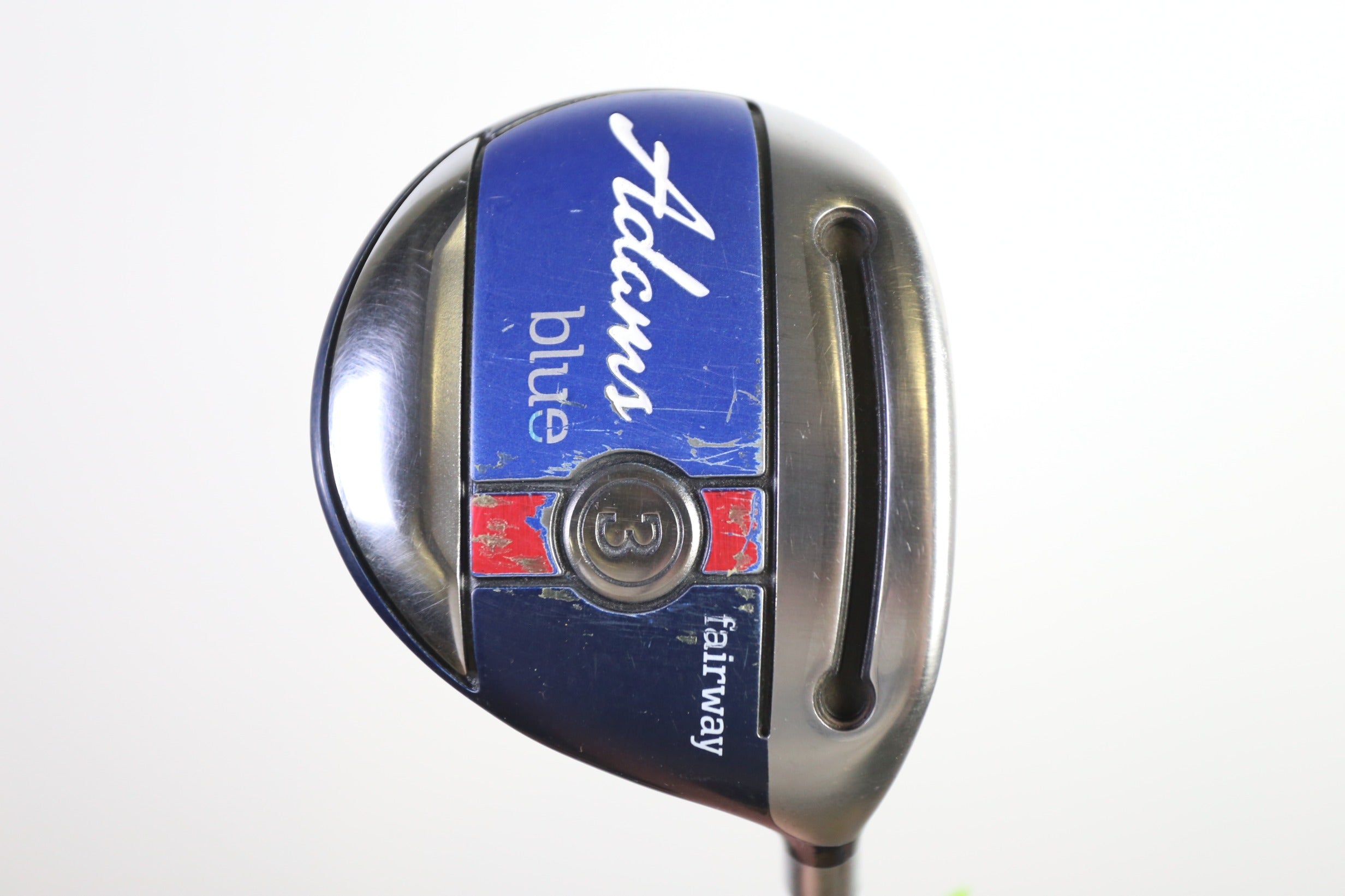 Adams Blue 3 Wood Golf Club - Right Handed 15 Degrees Stiff Flex | Used Fairway Wood for Distance & Control | Perfect for Golfers Seeking Accuracy on the Course