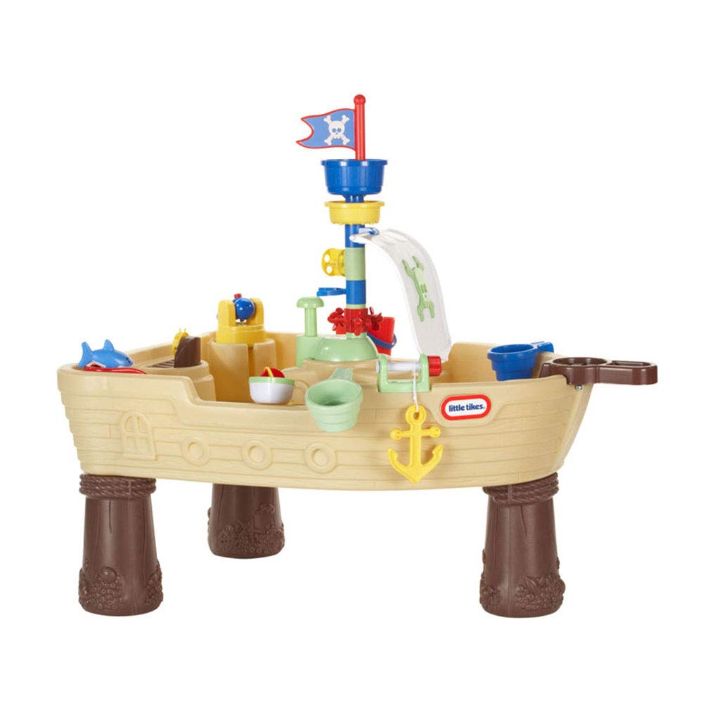 Little Tikes Anchors Away Pirate Ship Playset - Amazon Exclusive Toy for Kids | Outdoor & Indoor Play, Imaginative Adventures, Backyard Fun