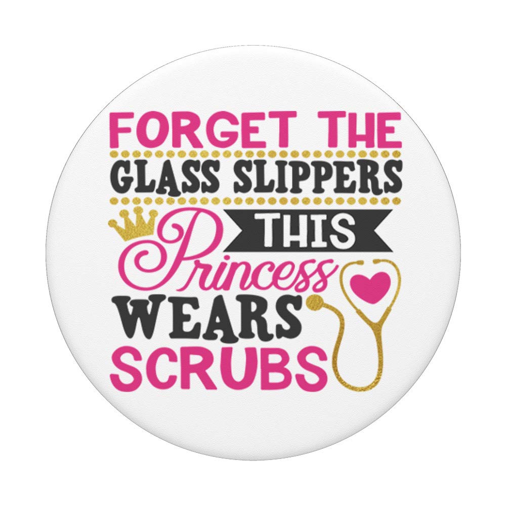 Nurse PopSockets PopGrip: Swappable Phone Grip for iPhones & Tablets - Perfect Gift for Medical Professionals & Nursing Students (Hospitals, Clinics, Nursing School)