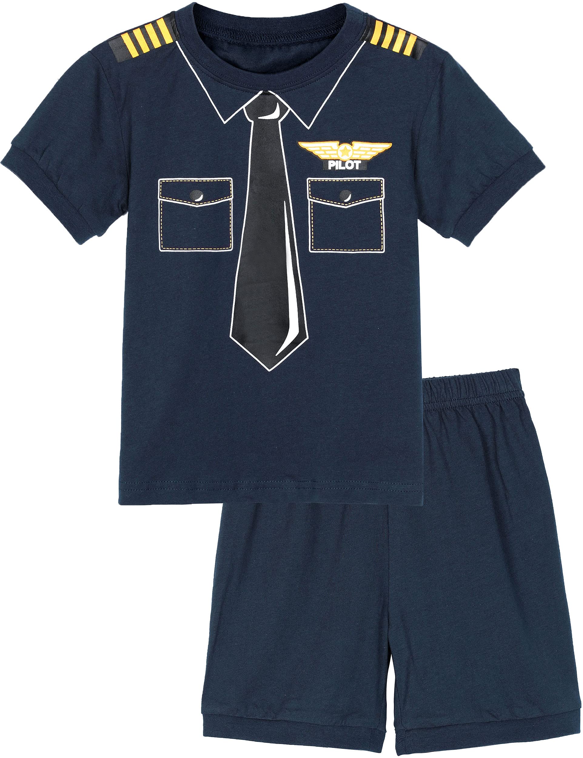 A&J Kids 2-Piece Cotton Pajama Sets - Comfy Sleepwear for Toddlers