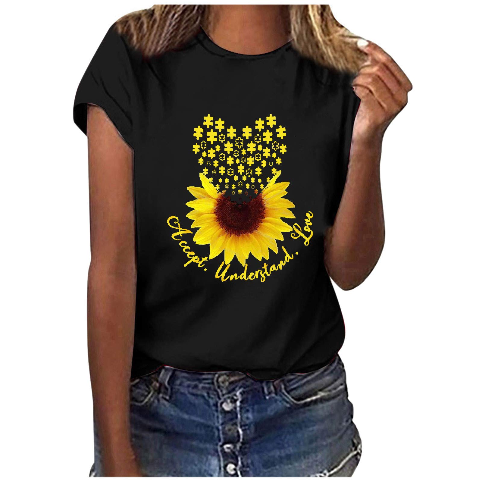 Women's Criss Cross Cold Shoulder Boho T-Shirt - Summer Peasant Blouse & Bohemian Top for Casual Wear, Beach Outfits & Music Festivals