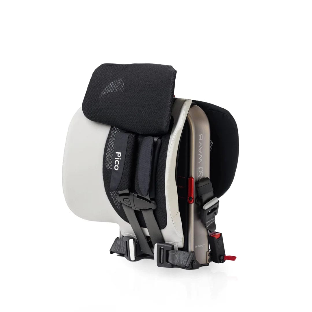 WAYB Pico Lightweight Travel Car Seat for Toddlers - FAA Approved Compact & Portable Booster - Perfect for Airplanes, Road Trips & Everyday Use