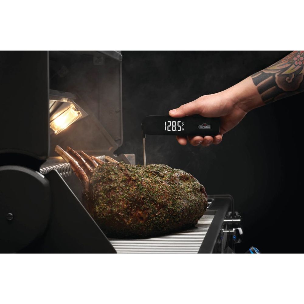 Fast Read Digital Thermometer with LED Display - Instant Temperature Readings for Cooking, Grilling, and Home Use