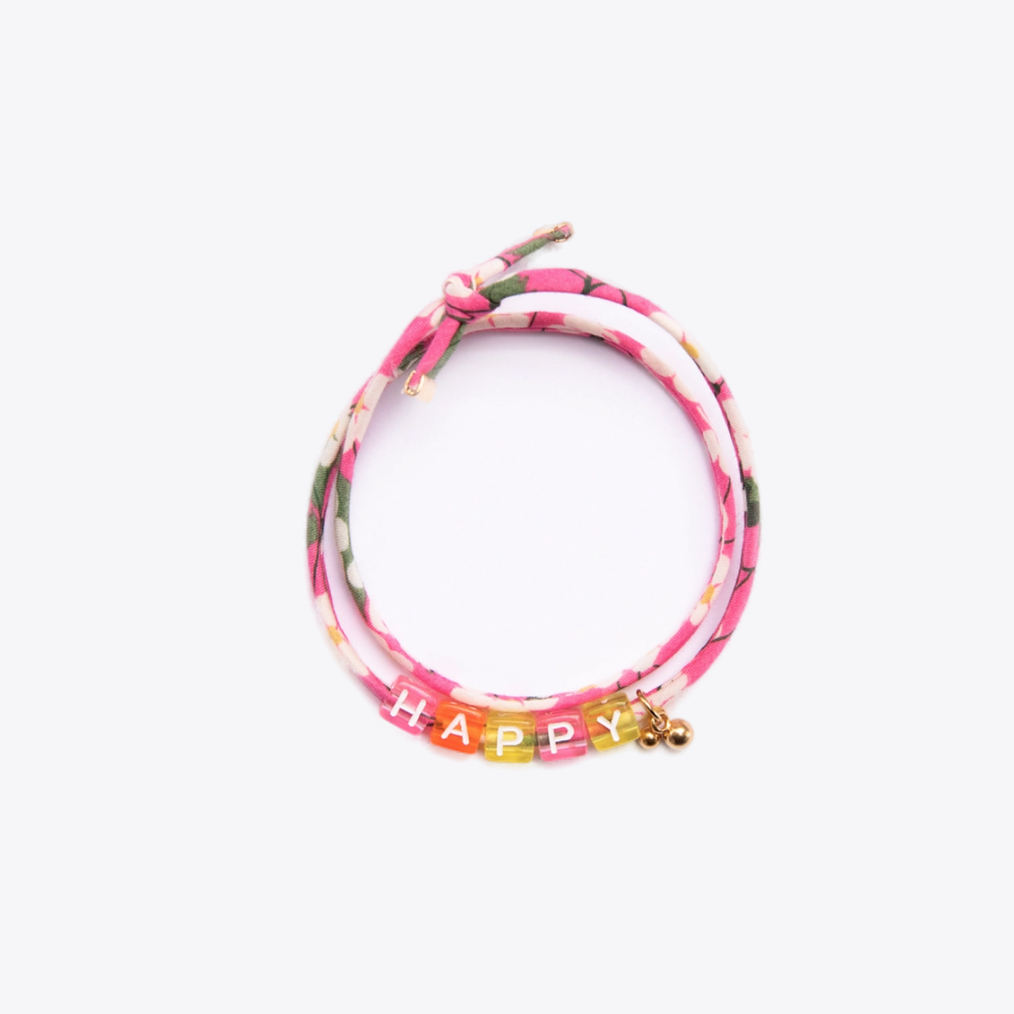 Liberty Dolci Happy Beaded Bracelet for Women - Adjustable Stretch Elastic String, Boho Chic Jewelry Gift for Her - Perfect for Everyday Wear, Parties & Special Occasions