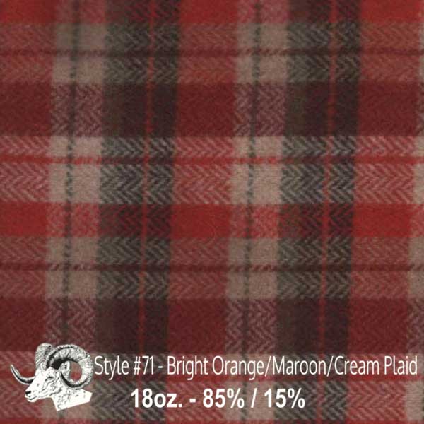 Premium 100% Wool Fabric by the Yard - 71