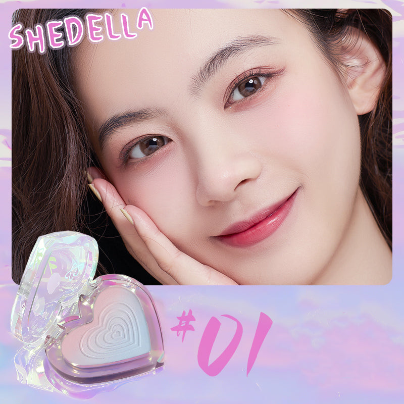 Shedella Heartbeat Blush - Natural Flush Cheek Makeup for Day & Night Wear | Perfect for Date Night, Office & Special Occasions