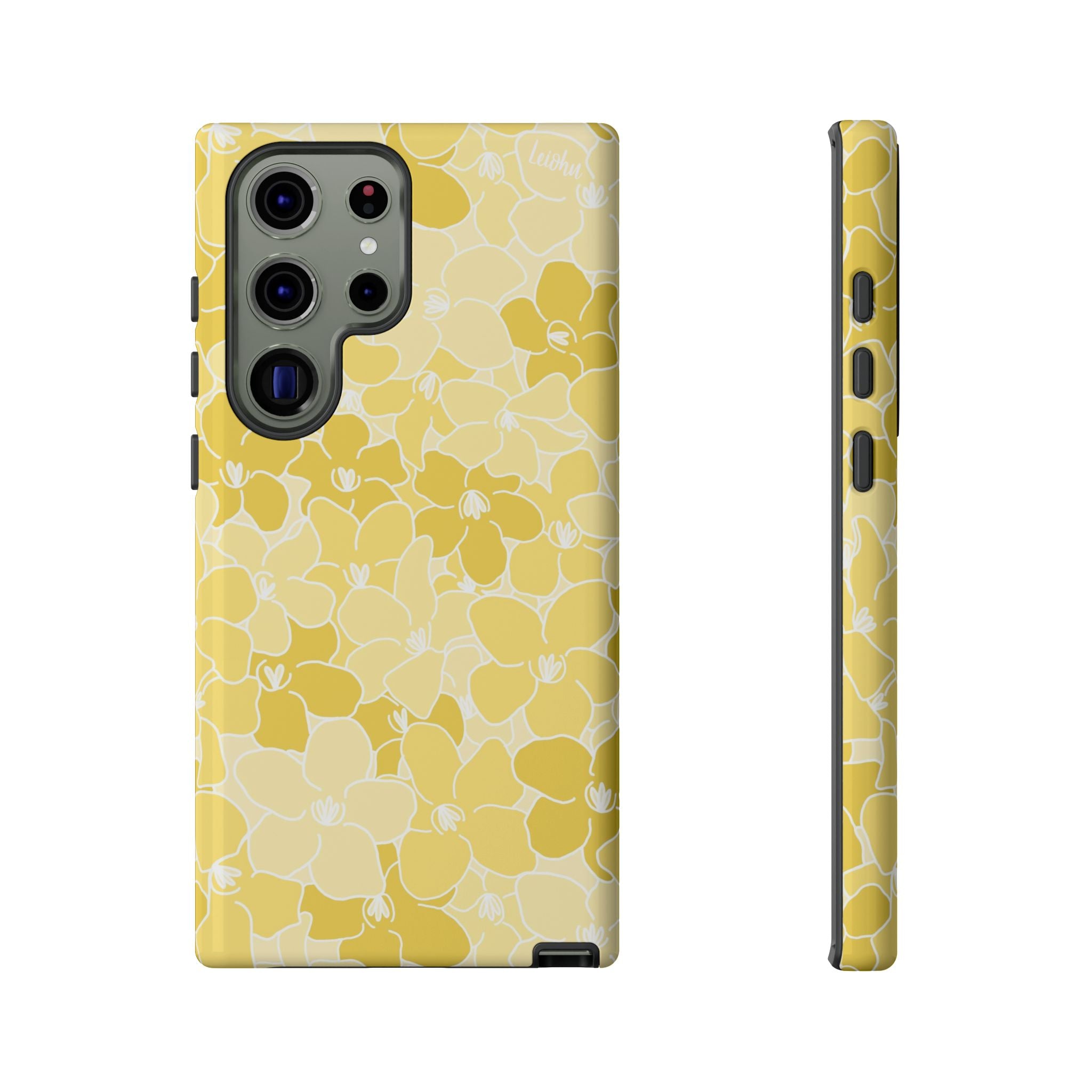 Puakenikeni Dream Samsung Galaxy Phone Case - Slim Protective Cover for Samsung Galaxy S23/S22/S21 - Perfect for Travel, Work & Everyday Use