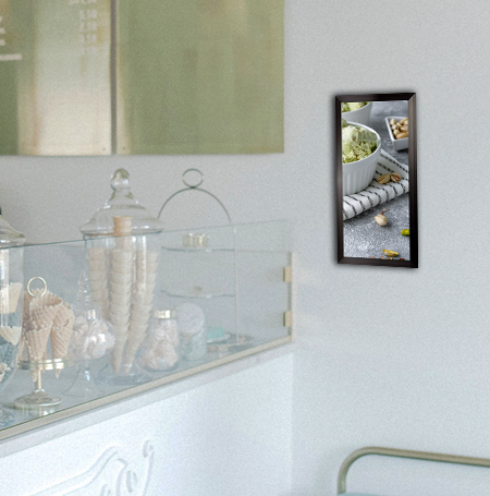12x36 Poster Frame - SwingFrame Carbon Steel Display for Art, Photos & Posters - Perfect for Home, Office & Gallery Decor
