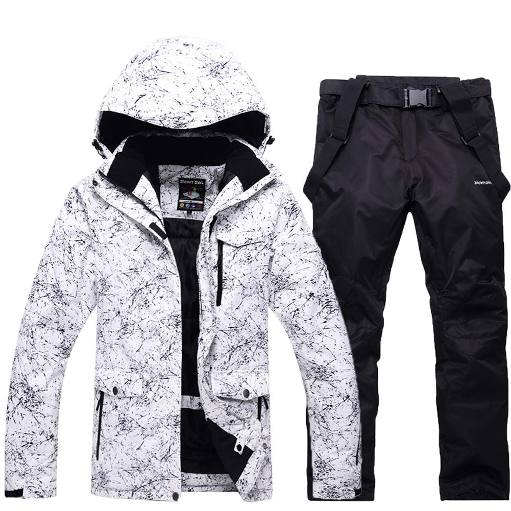 Men's Waterproof Ski Jackets - Insulated Winter Snowsuits for Outdoor Activities | Perfect for Skiing, Snowboarding & Cold Weather Adventures