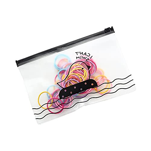 Ankeer 100Pcs Soft Elastic Hair Ties - Tiny Rubber Bands for Ponytails, Braids & Hairstyles - Gentle Hair Holders for Women, Girls, Baby & Kids - Perfect for School, Sports & Daily Use