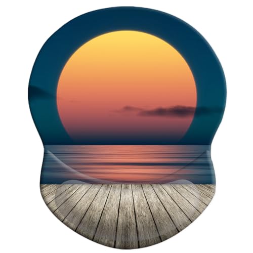 Sunset Over the Sea