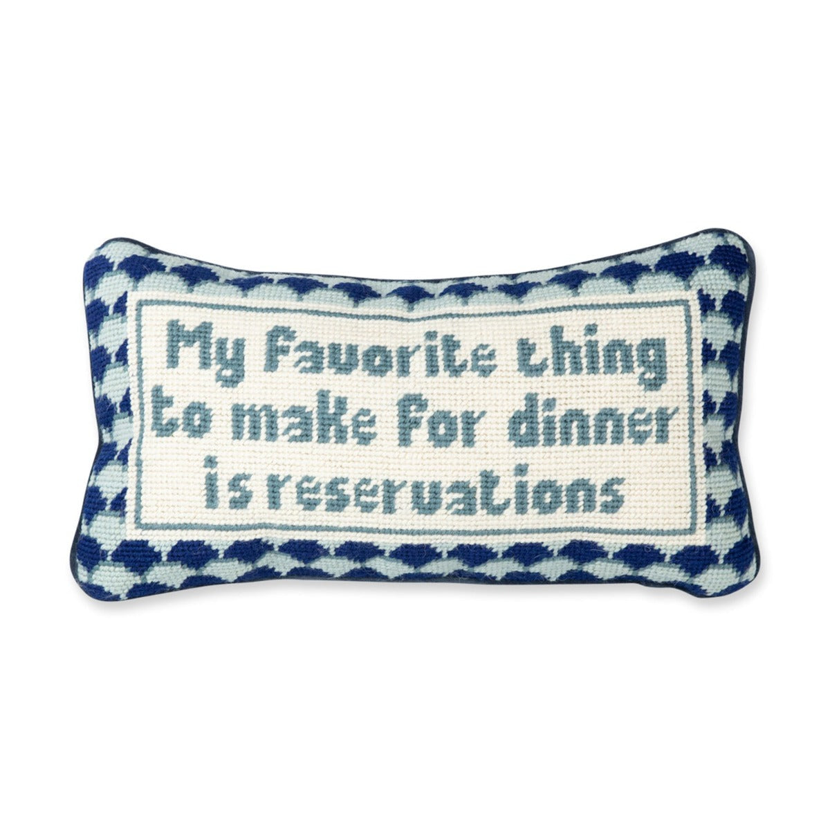 Elegant Needlepoint Throw Pillow for Home Decor - Perfect for Sofa, Bed & Living Room Accents