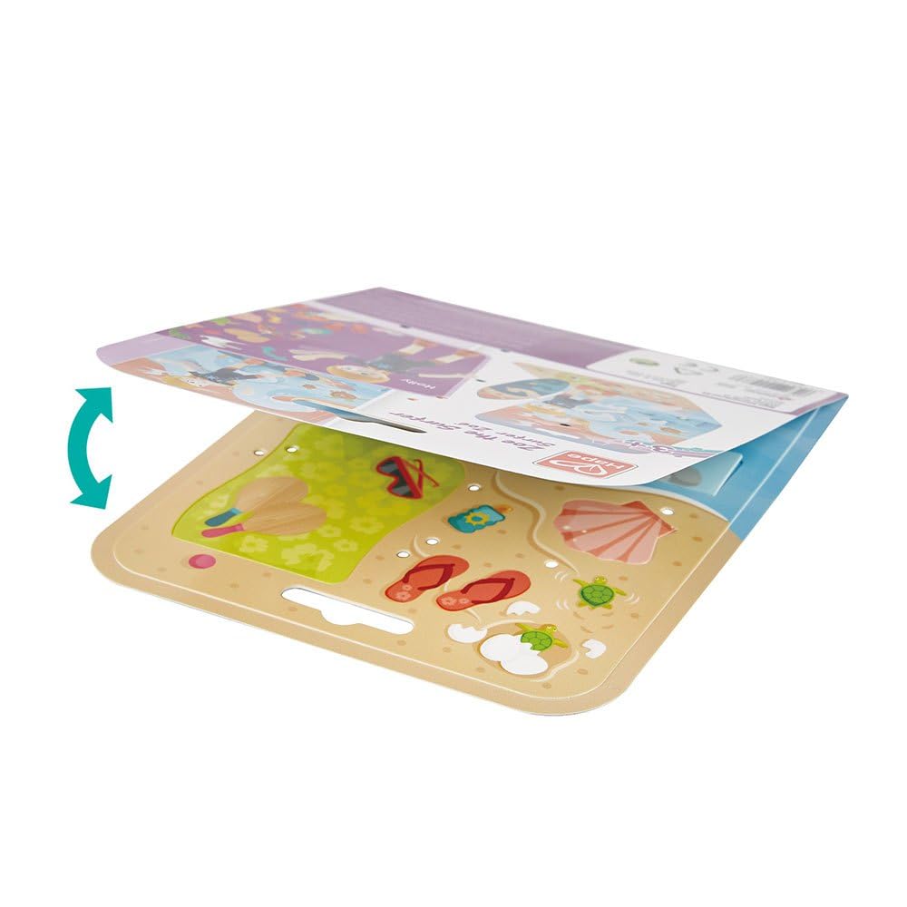 Hape E3524 Multicolor Wooden Toy for Kids - Educational Learning & Fun Play - Perfect for Preschool, Daycare & Home Use