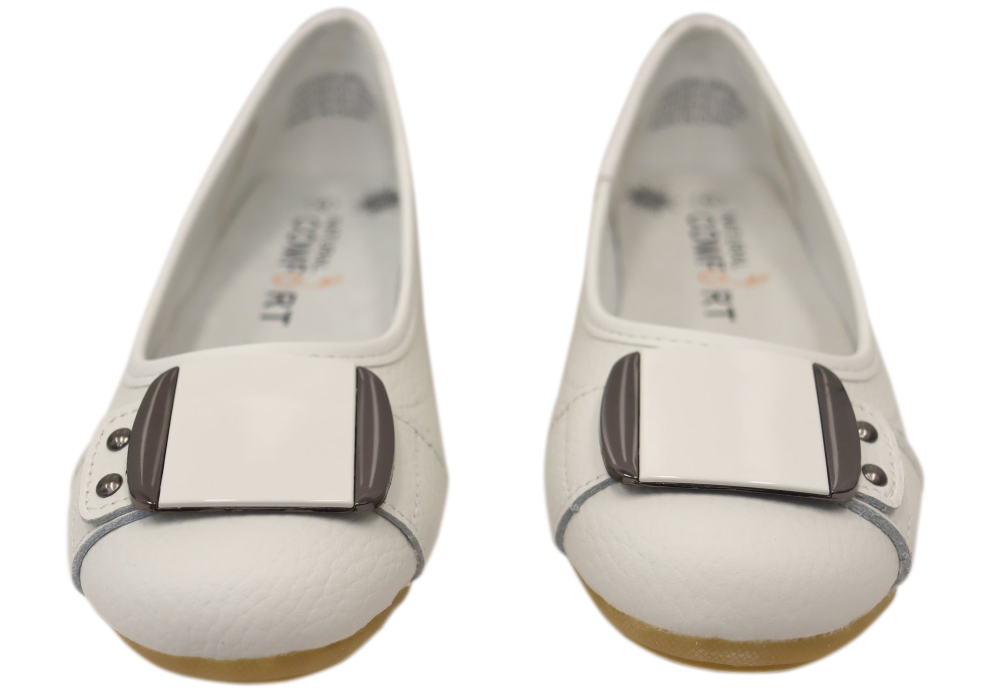 Natural Comfort Nasama Women's Comfortable Leather Loafers - Slip-On Casual Shoes for Work, Travel & Everyday Wear