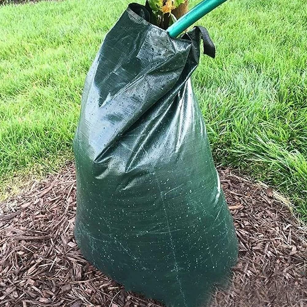 20 Gallon Tree Watering Bag - Slow Release Drip Irrigation System for Garden Plants | Reusable Hanging Dripper Bag for Agriculture & Landscaping (1 Pack) | Perfect for Trees, Shrubs & New Plantings