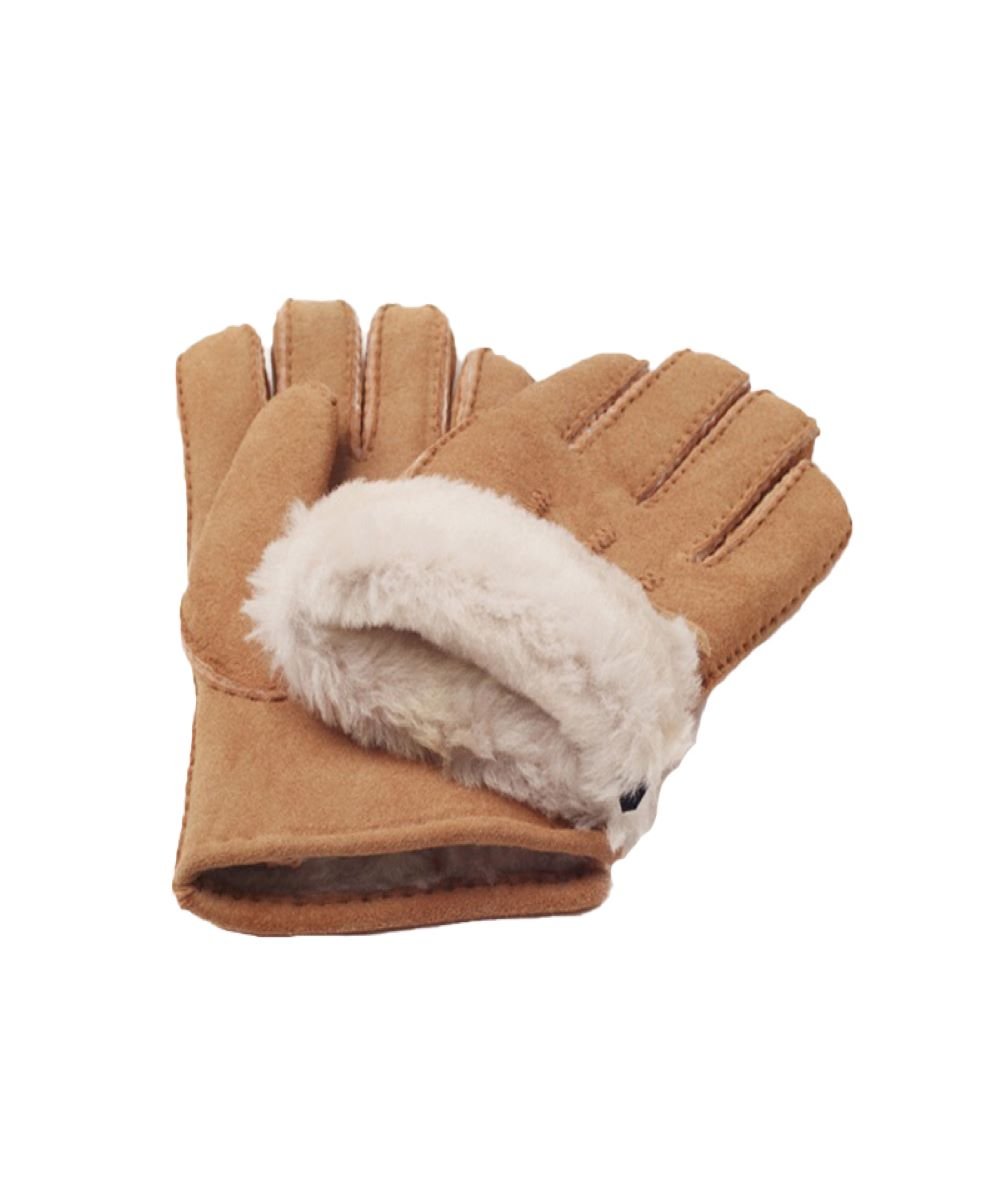 UGG Men's Sheepskin Gloves - Winter Warm Leather Gloves for Cold Weather | Outdoor Activities, Skiing & Snowboarding
