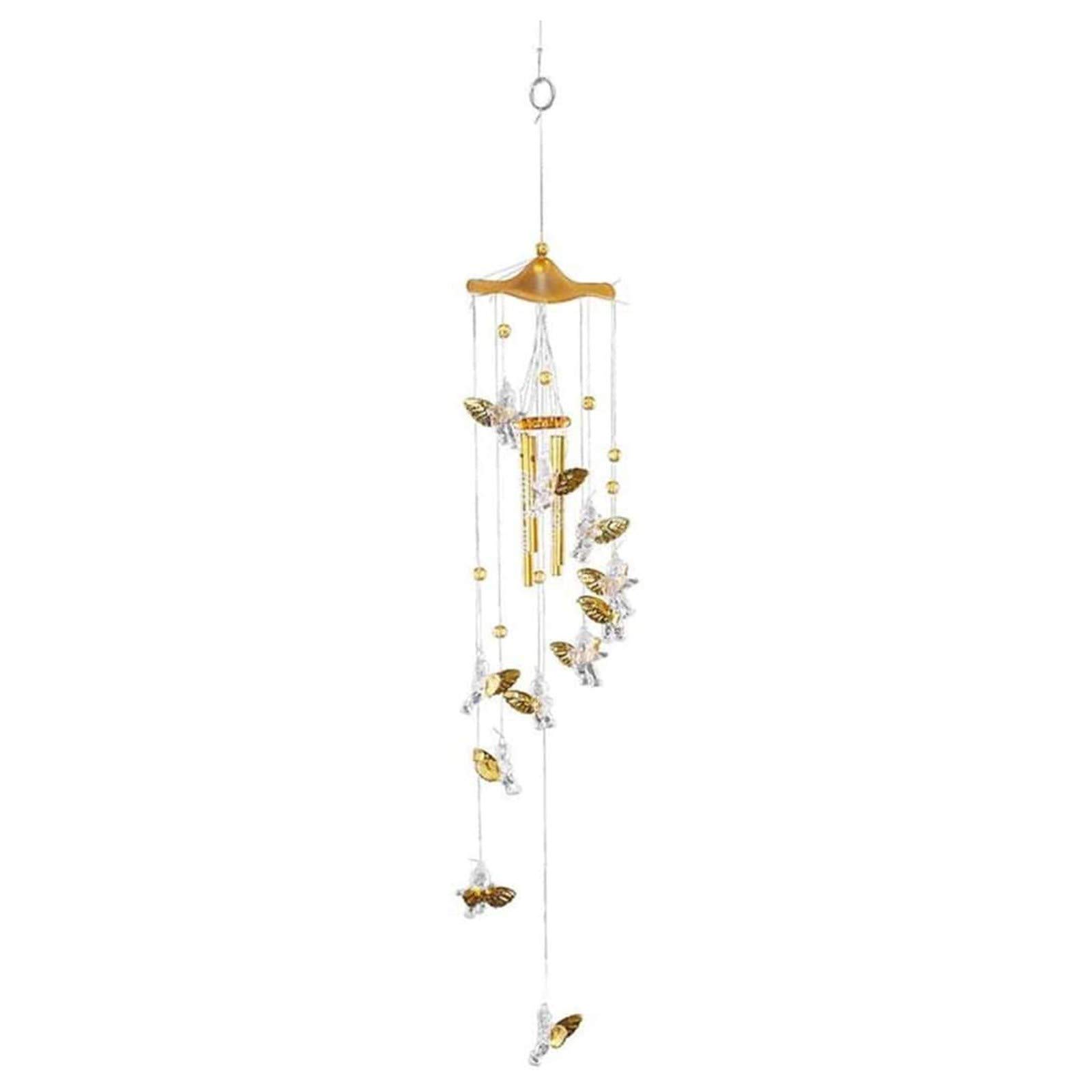 FABFEGU Angel Sound Wind Chimes - Outdoor Garden Decor for Patio, Bedroom & Yard - Perfect Hanging Gift for Relaxation & Meditation