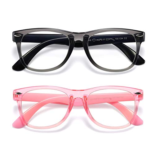 Transparent Black + Transparent Pink