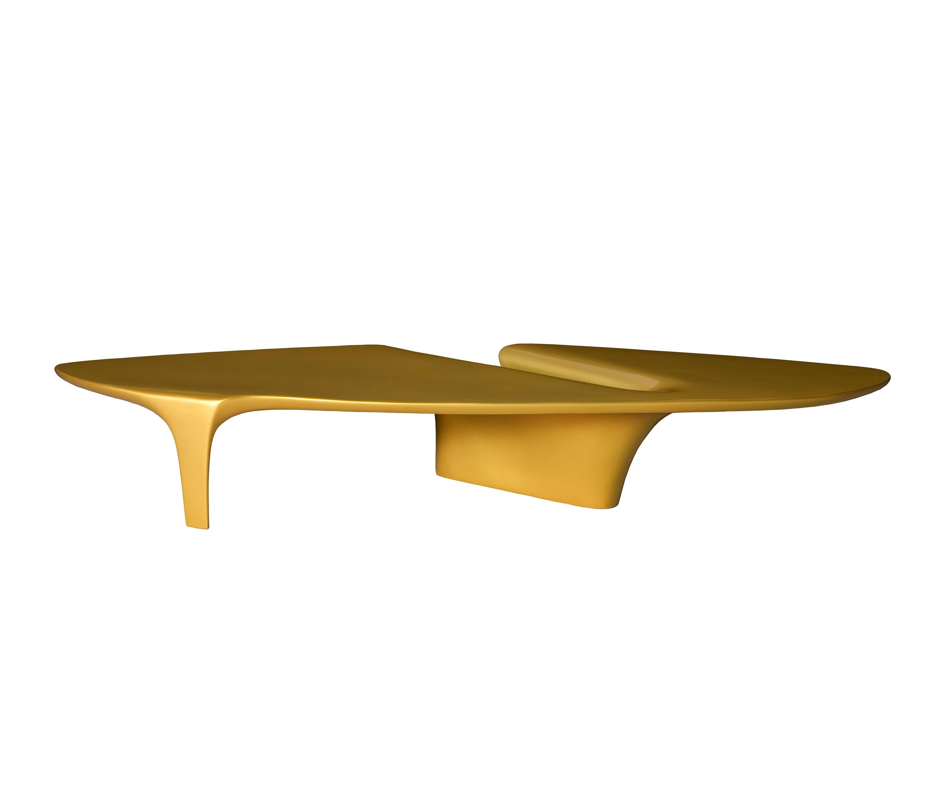 Driade Waterfall Coffee Table - Modern Glass & Wood Design for Living Room, Lounge, and Office Decor