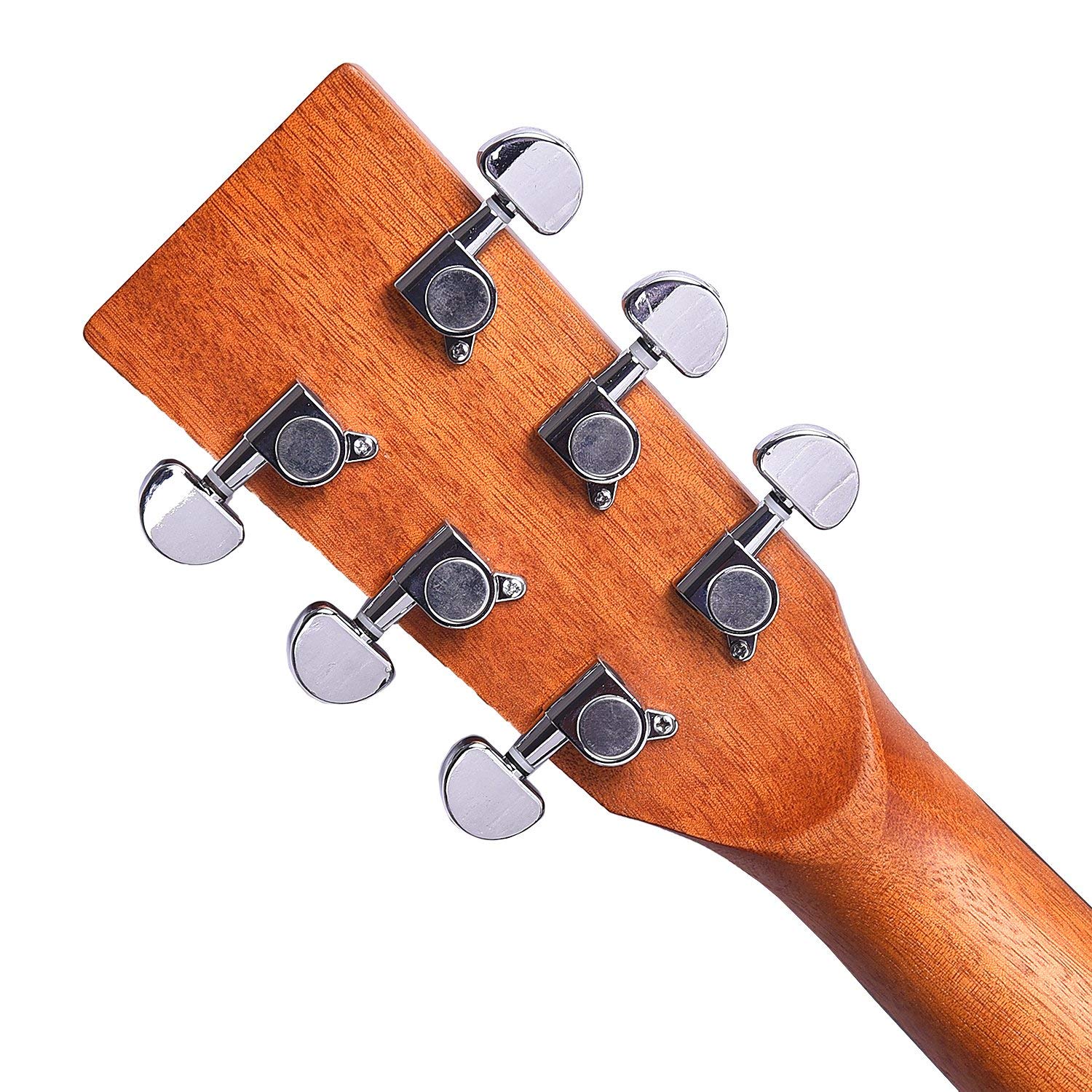 Kadence Electric Acoustic Guitar (Ash Wood) - Semi Acoustic Guitar with Built-in Pickup, Tuner, Capo, Strings, Picks, Strap & Gig Bag - Perfect for Beginners & Professionals - Ideal for Live Performances, Studio Recording & Home Practice
