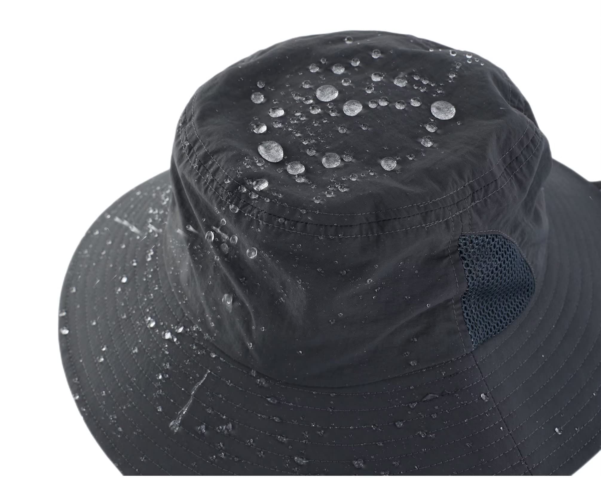 UPF 50+ Kids Sun Hat with Ponytail Hole - Adjustable Bucket Hat for Girls, Toddler Summer Beach Hat for Outdoor, Swimming, Playground & Vacation Protection