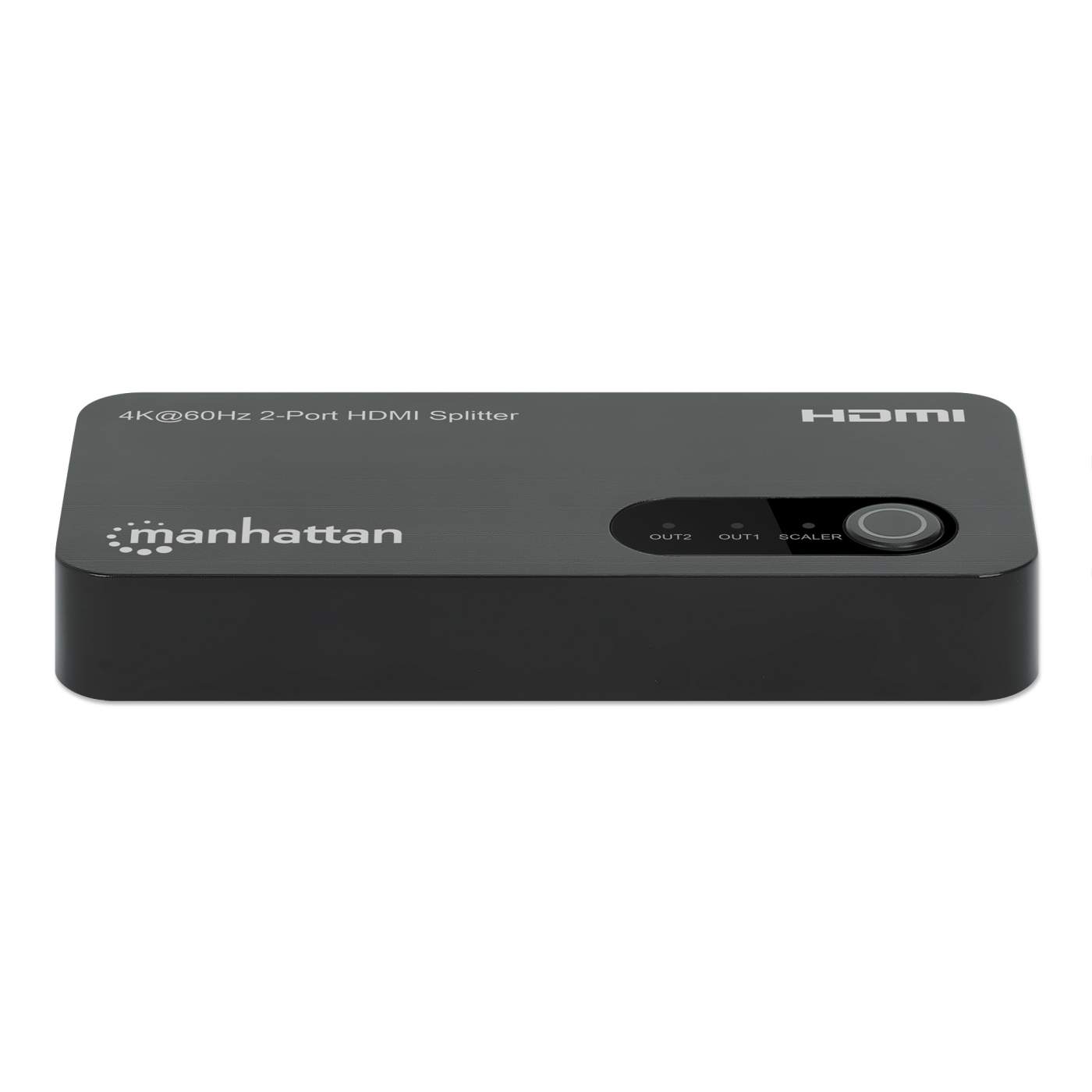 4K@60Hz 2 Port HDMI Splitter with Downscaling - Ultra HD Video Duplicator for Dual Monitor Setup | Perfect for Home Theater, Gaming & Conference Room Displays