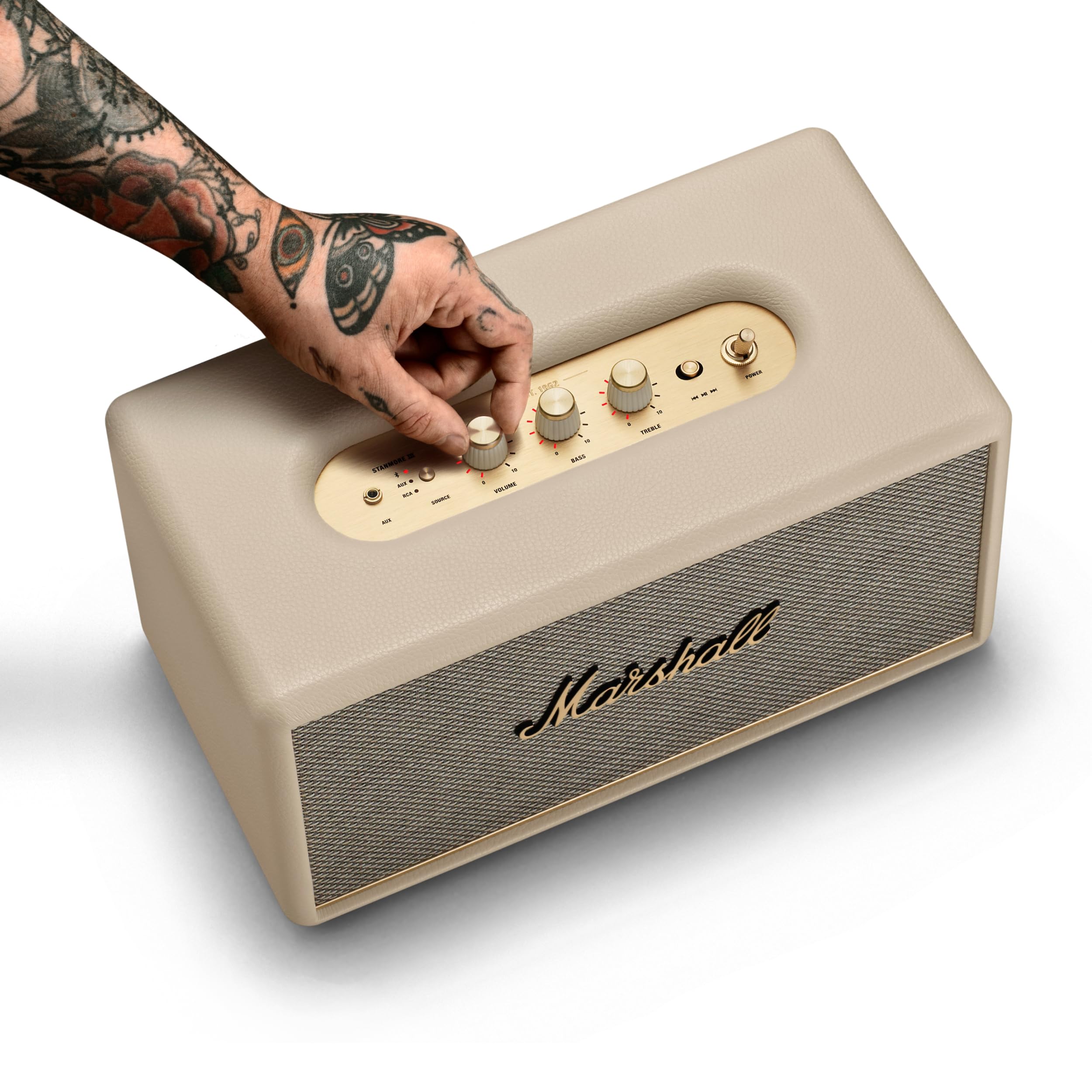 Marshall Stanmore III Wireless Bluetooth Speaker - Premium Sound for Home, Office & Outdoor Parties