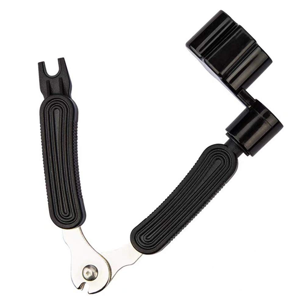 3-in-1 Guitar Tool Set - String Winder, Cutter & Bridge Pin Puller for Easy Guitar Repair & Restringing | Perfect for Acoustic & Electric Guitar Maintenance