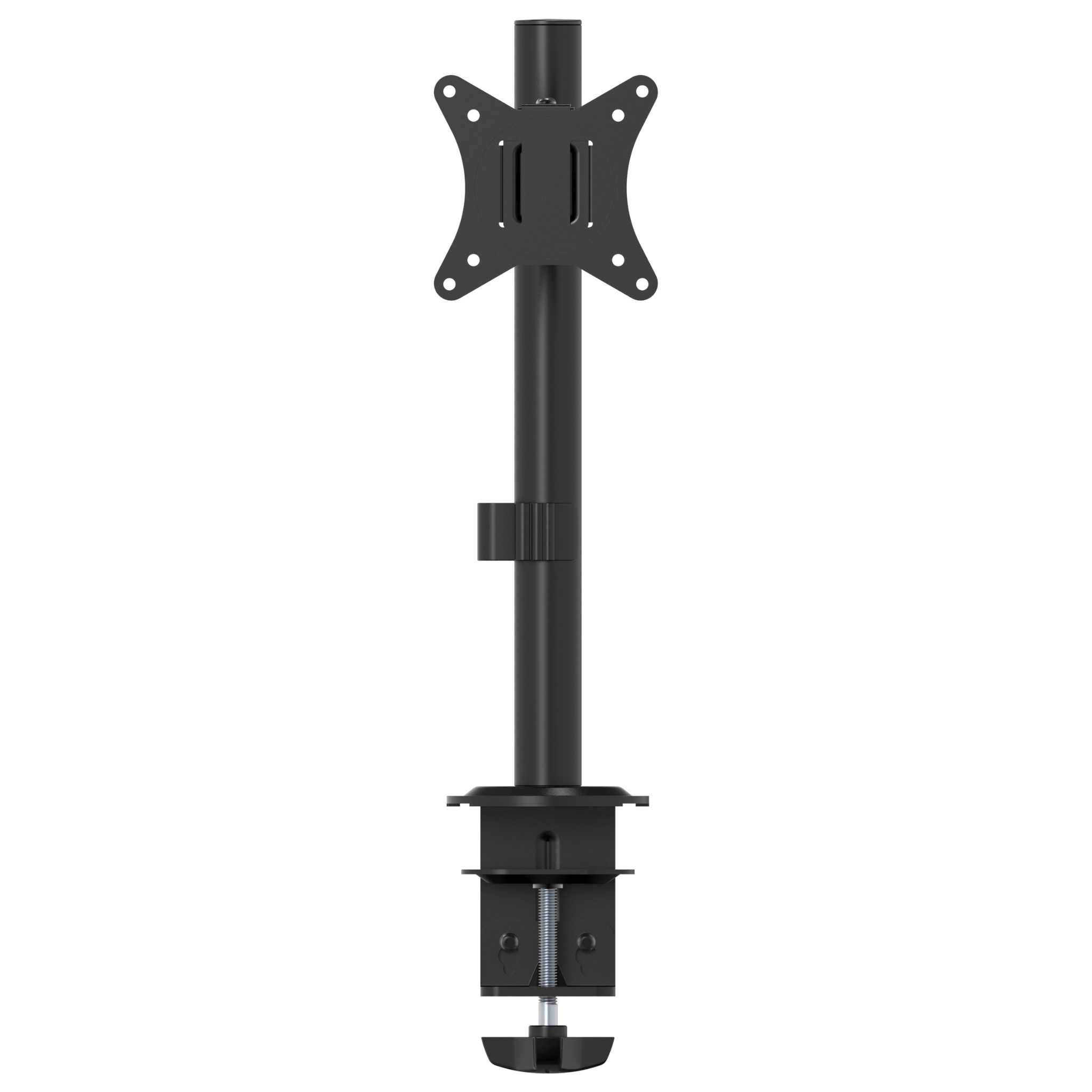 Outshine Gaming Single Monitor Mount - Adjustable VESA Desk Stand for 17-32 inch Screens - Perfect for Home Office, Gaming Setup & Workstation Ergonomics