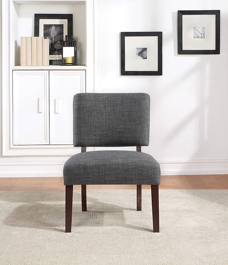 Office Star Ave Six Jasmine Accent Chair in Maze Pattern - Stylish Modern Lounge Chair for Living Room, Bedroom, or Office Decor