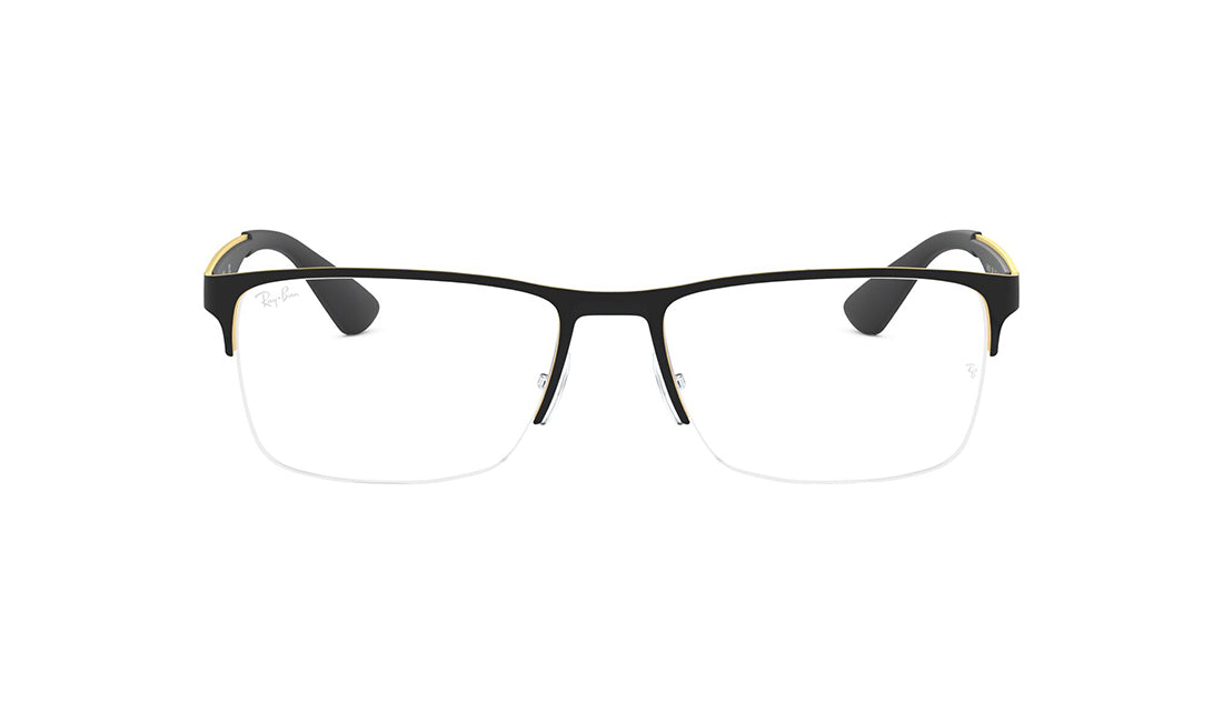 RayBan 0Rx6335 Classic Sunglasses for Men & Women - UV Protection, Polarized Lenses, Lightweight Frame - Perfect for Driving, Beach, and Outdoor Activities