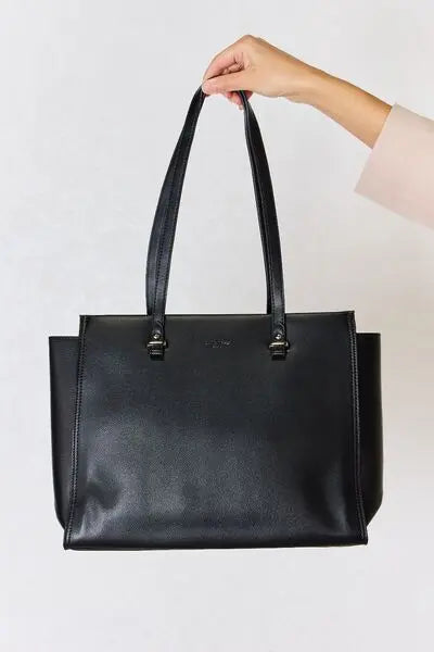 David Jones Medium Work Tote Bag for Women - Professional Laptop Bag with Spacious Compartment | Perfect for Office, Business Travel & Daily Commute