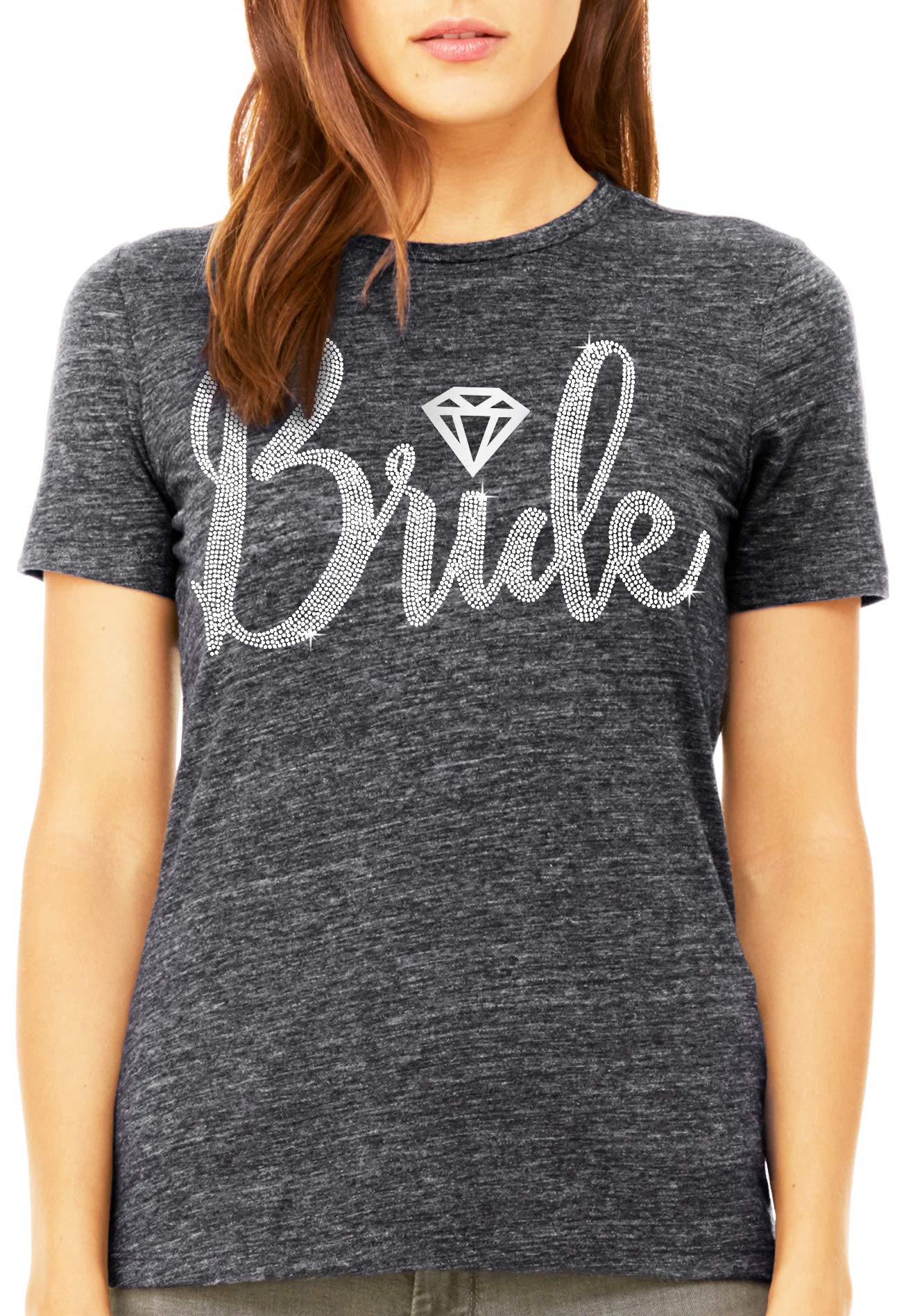Sparkling Rhinestone Bride Shirt - 