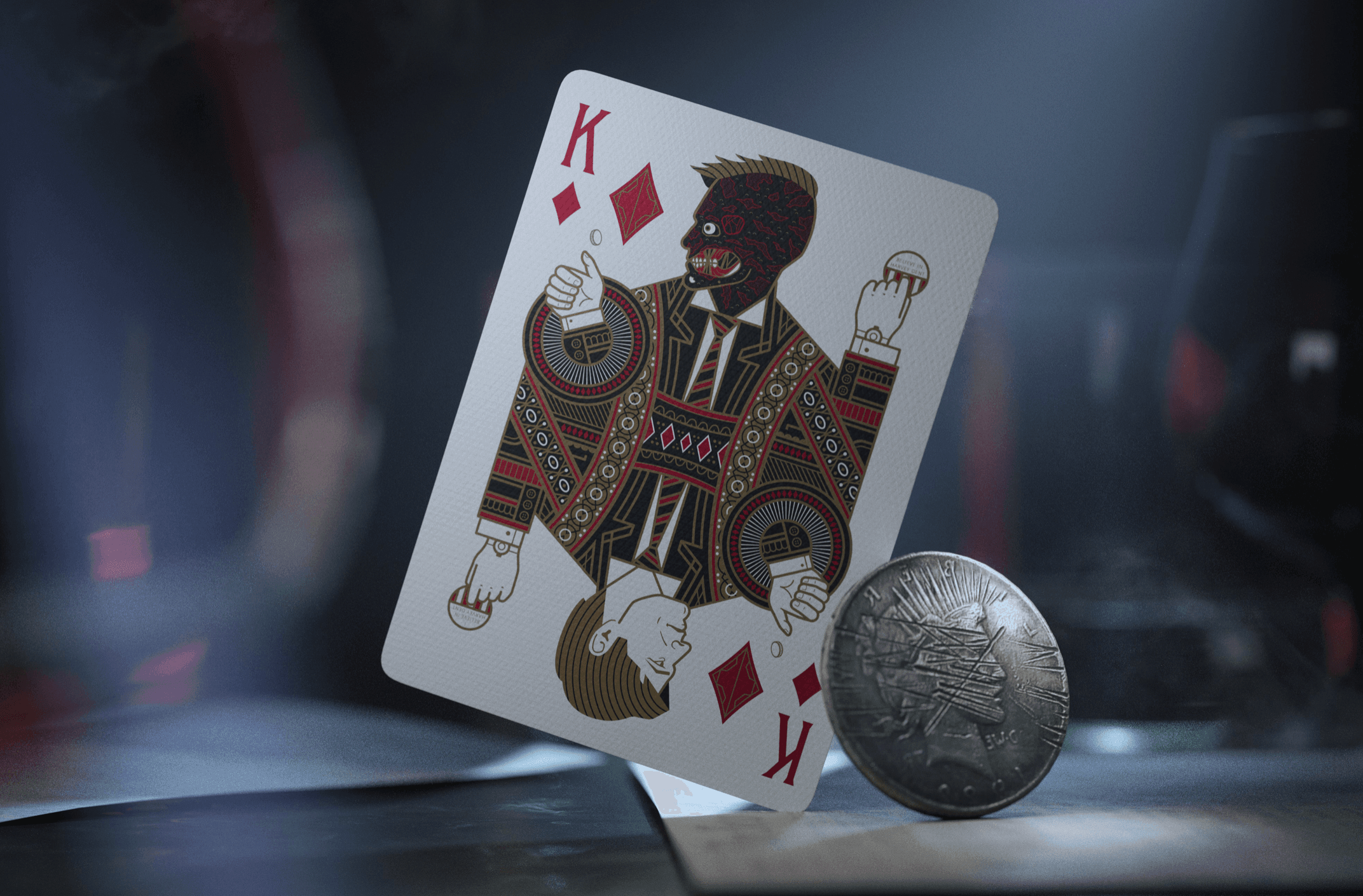 The Dark Knight Batman Playing Cards - Premium Collectible Deck for Poker, Magic Tricks & Game Nights - Perfect for Fans, Gifts & Movie-Themed Parties